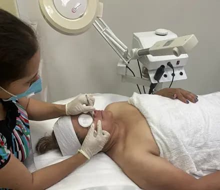 Eyelash extension process